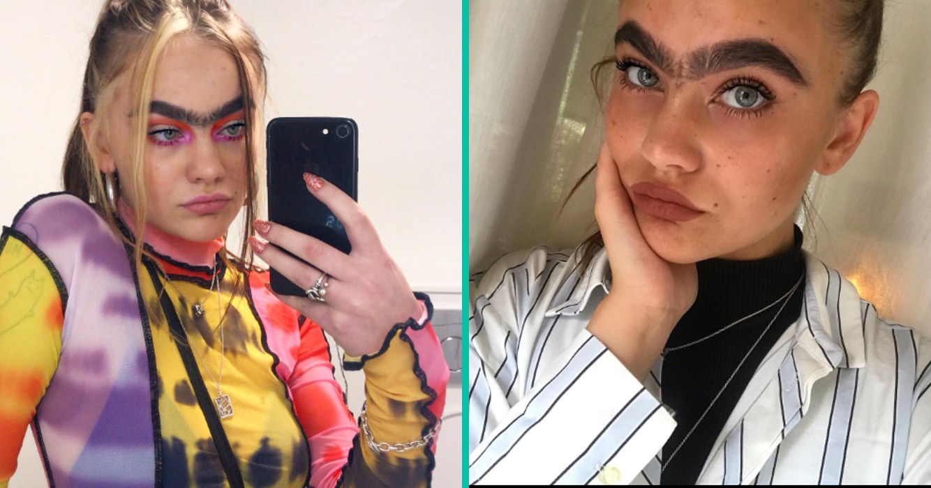 Mode: Sarah, 18, epileert wenkbrauwen niet meer!