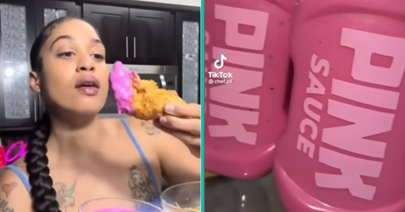 TikTok'er onder vuur genomen na poging om bizarre "roze saus" te verkopen