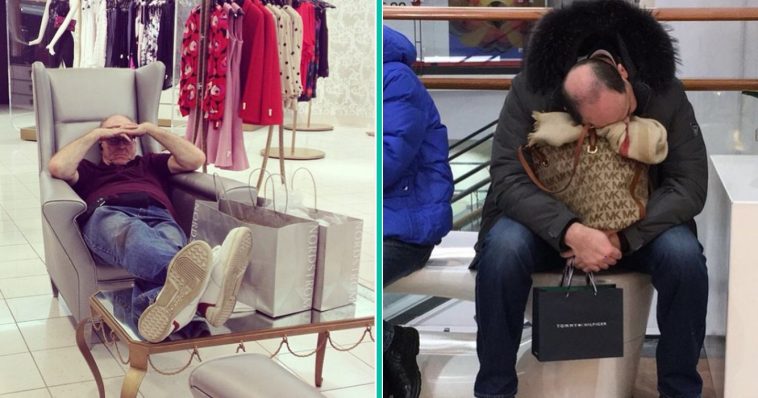 14 foto's die bewijzen dat winkelen met de vrouw een nachtmerrie is