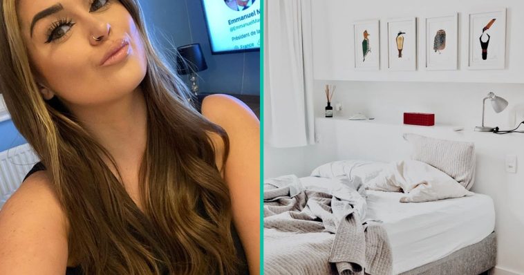 22-jarige wordt wakker met rare “bruine” vlekken op haar bed