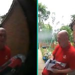 Meisje geeft op hilarische wijze te veel informatie aan postbode als haar wordt gevraagd waar haar moeder is