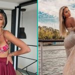 Bikinimodel maakt misstap en valt hard op rotsen tijdens fotoshoot