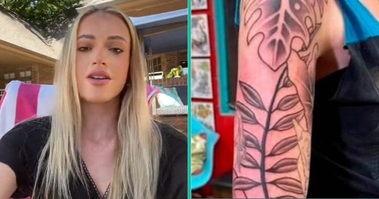 Vrouw teleurgesteld: tattoo verschilt met wat ze in gedachten had