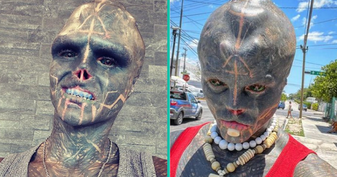 Heeft man die zichzelf tot een alien transformeerde spijt van zijn keuze?