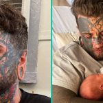 Jongen die zijn hele gezicht tatoeëerde heeft nu spijt ervan
