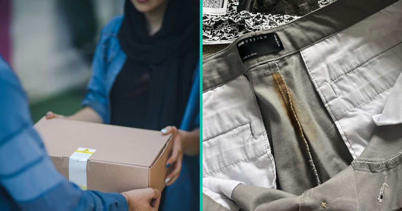 Moeder woedend op Asos: kreeg korte broek 'met remsporen besmeurd' in de post