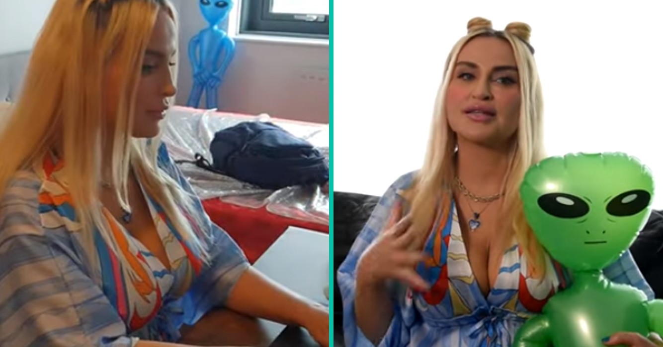 Vrouw is verliefd op een alien!