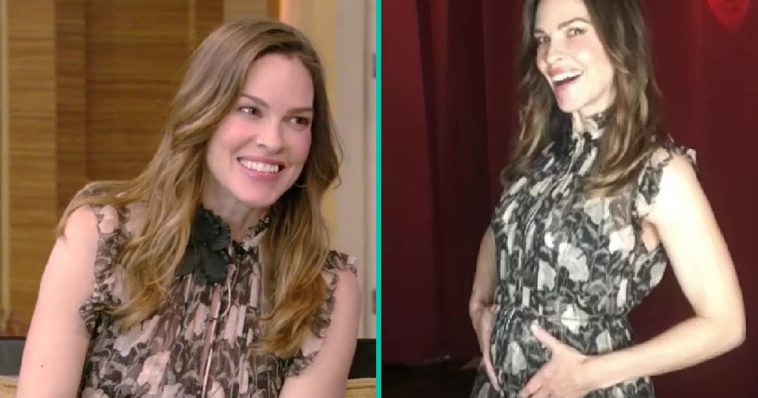 48-jarige Hilary Swank onthult dat ze momenteel zwanger is van een tweeling