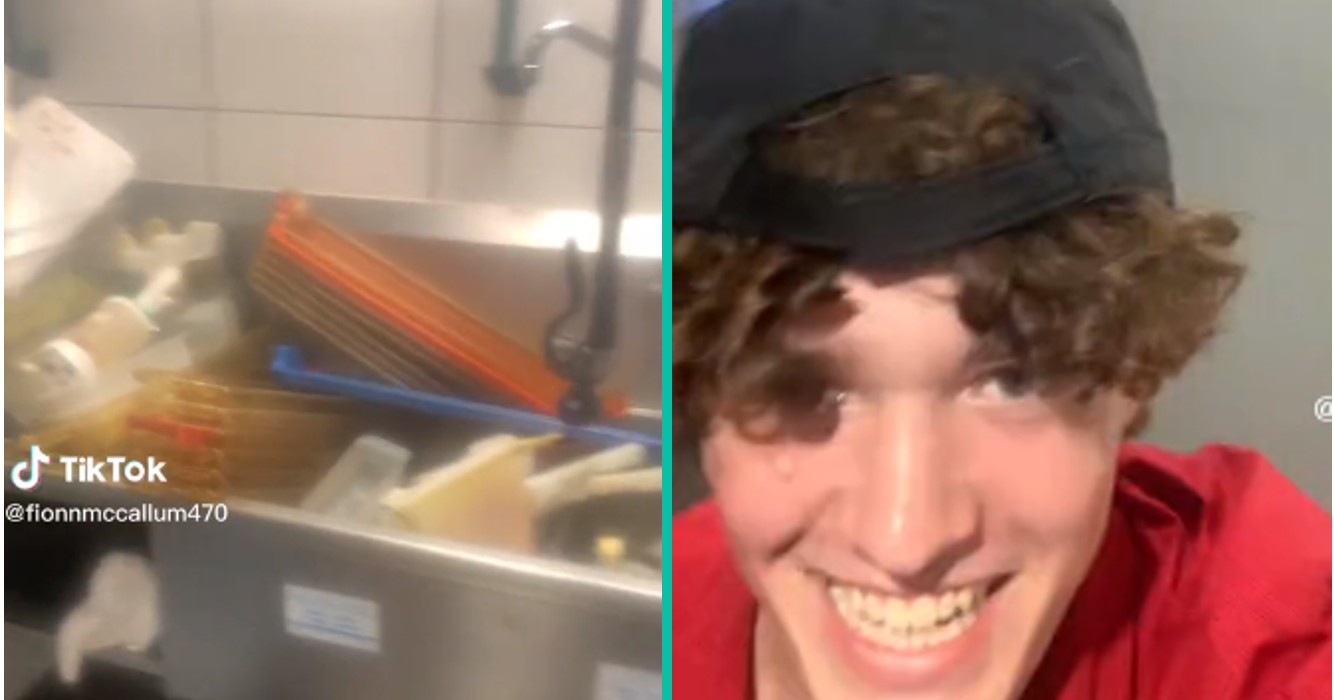 Medewerker stopt abrupt zijn shift nadat hem is gevraagd om schoon te maken