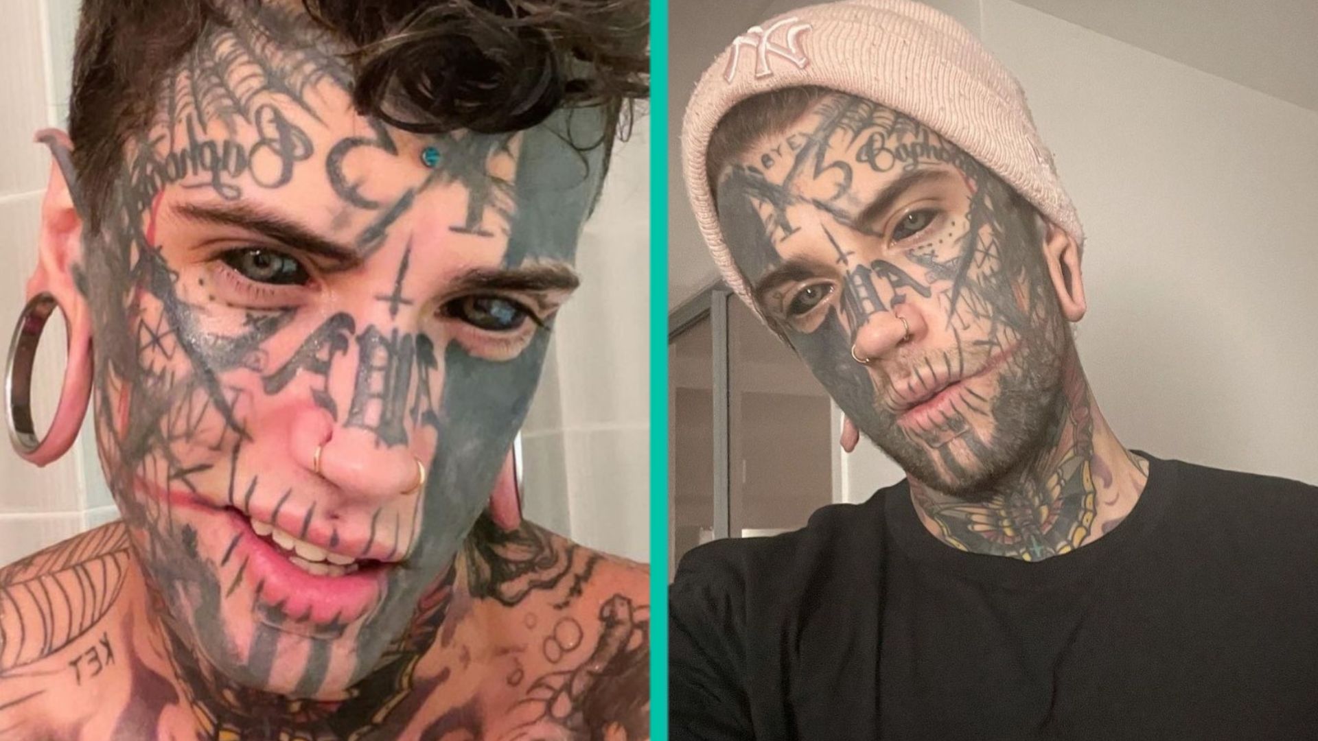 Man gaf € 30.000 uit om zichzelf volledig te tatoeëren: "heeft er nu spijt van"