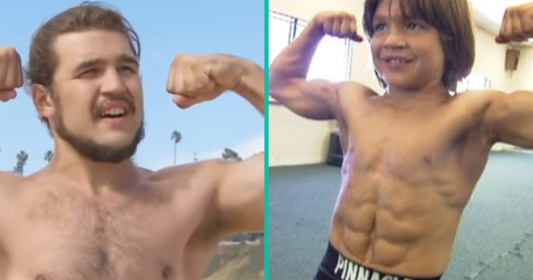 De sterkste jongen ter wereld, kleine Hercules heeft na 22 jaar een heel ander leven