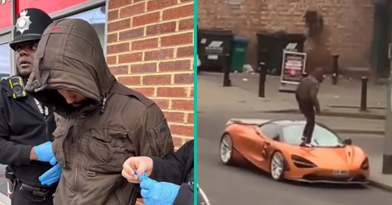 Man springt op McLaren ter waarde van € 255051.00: 'Richt duizenden euro's schade aan!'