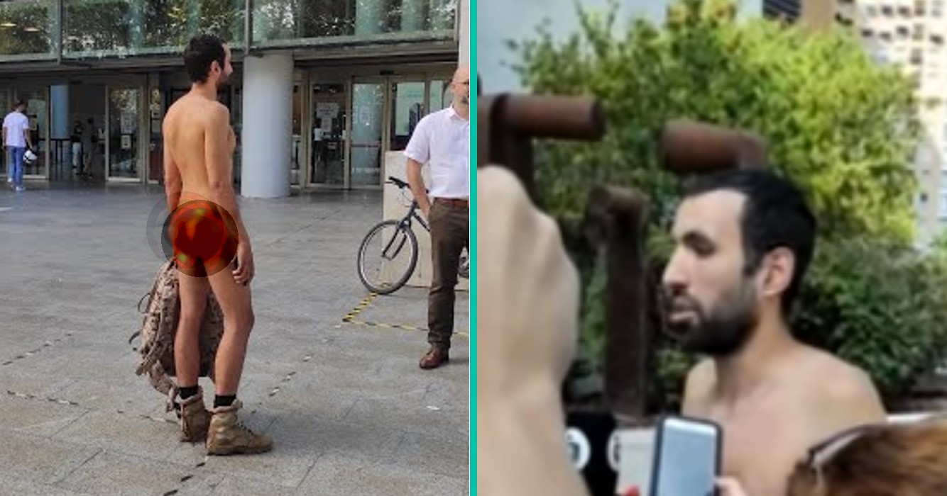 Rechtbank oordeelt: 'Naaktloper mag naakt blijven lopen over straat!'