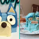 Thuisbakker lacht zichzelf kapot, nadat het maken van een cake helemaal mis gaat