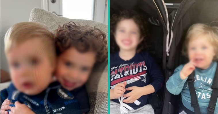 Baby groeit explosief: 'Hij is pas 2, maar kan kleding van 4-jarige broer dragen!'