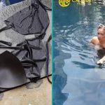 Wateroplosbare bikini