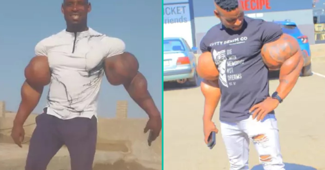 enorme biceps